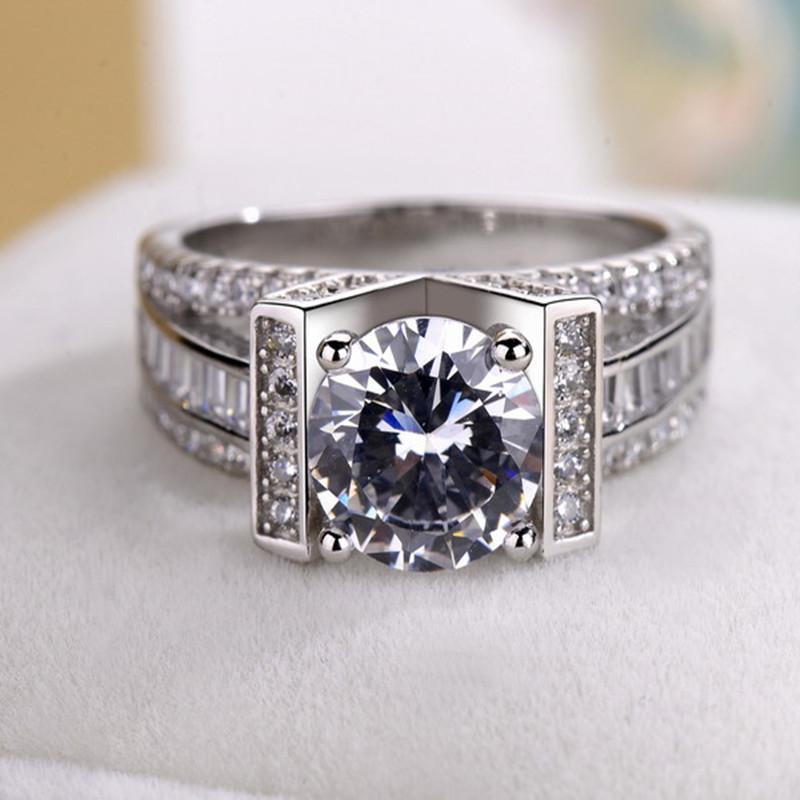 Women Accessories List - Wedding ring fashion jewelry romantic zircon
