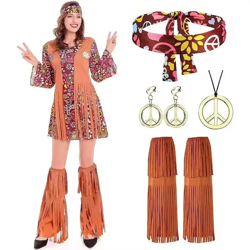 Women'S Accessories In The 60S - Women 60s 70s Vintage Hippie Disco