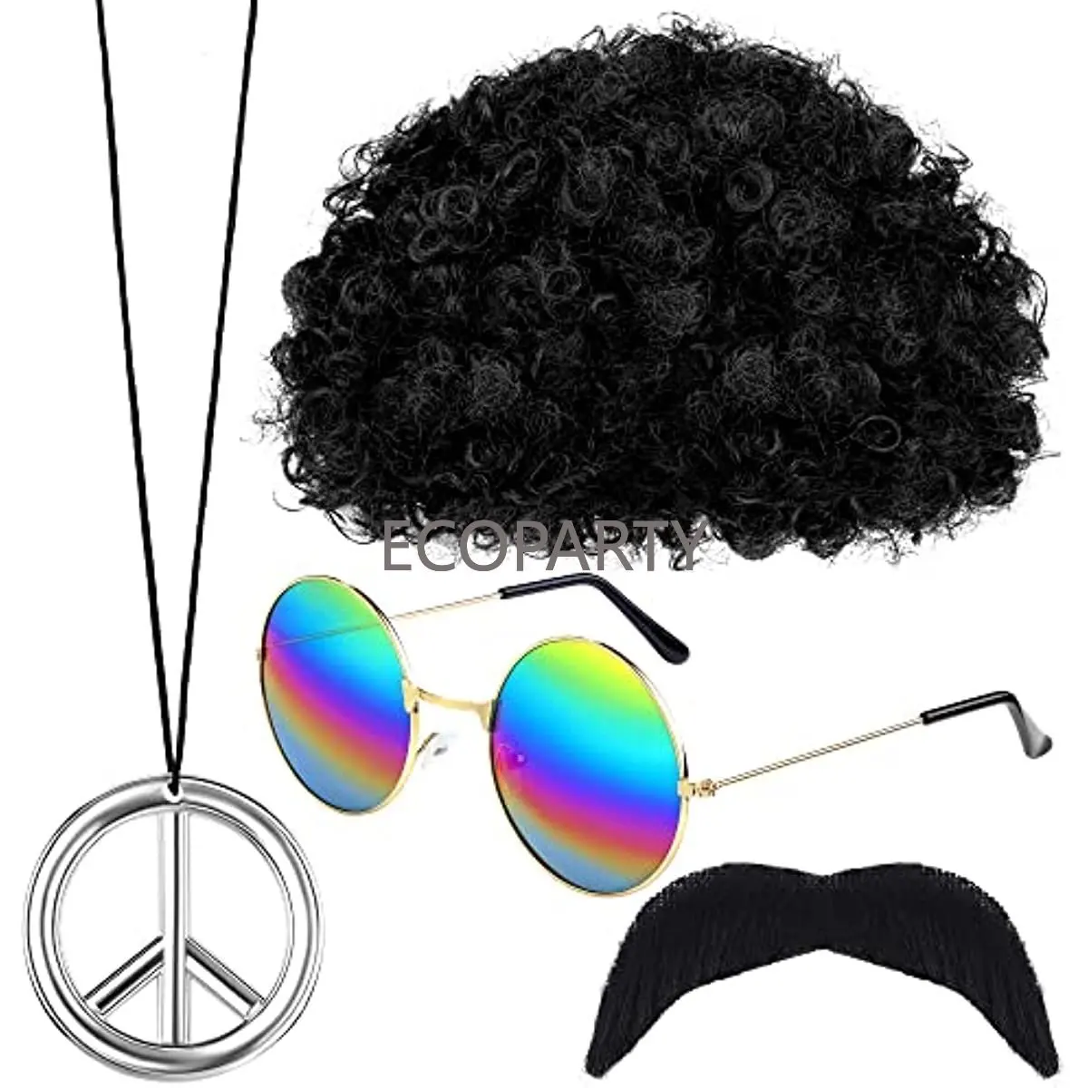 Women'S Accessories In The 60S - Hippie Costume Accessories 70s Dress Costume