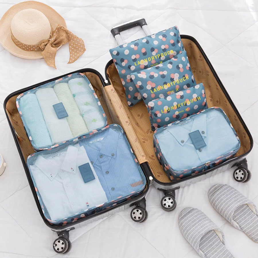 Women Accessories List - 6pcs Travel Organizer Storage Bags Portable