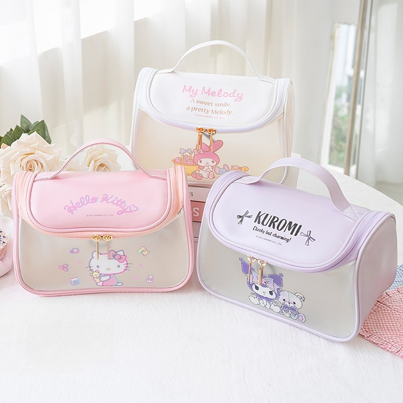 Women Accessories List - Hello Kitty Makeup Bag Cute Toiletries
