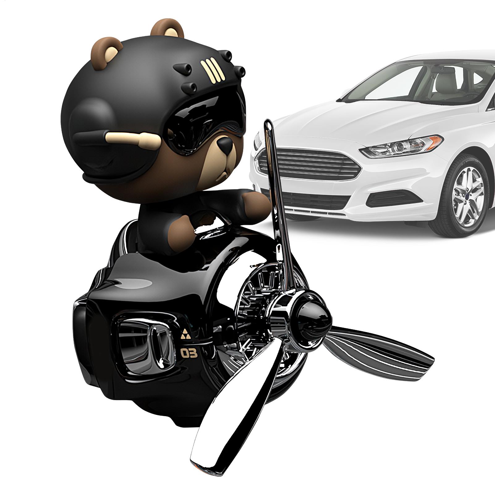 Women Accessories Outlet - Rotating pilot bear ornaments outlet car