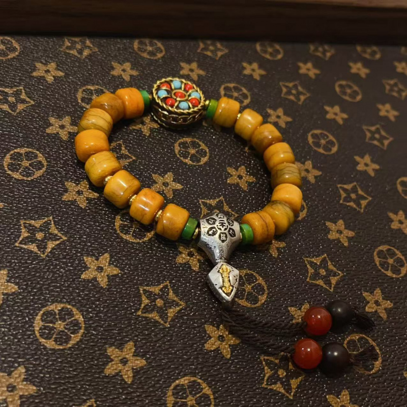 Women Accessories Nepal - Yak Bone Matching Nepal Bracelets Men
