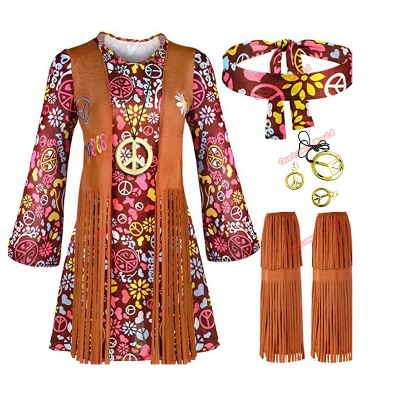Women'S Accessories In The 60S - Peace Love Women Party 60S 70S
