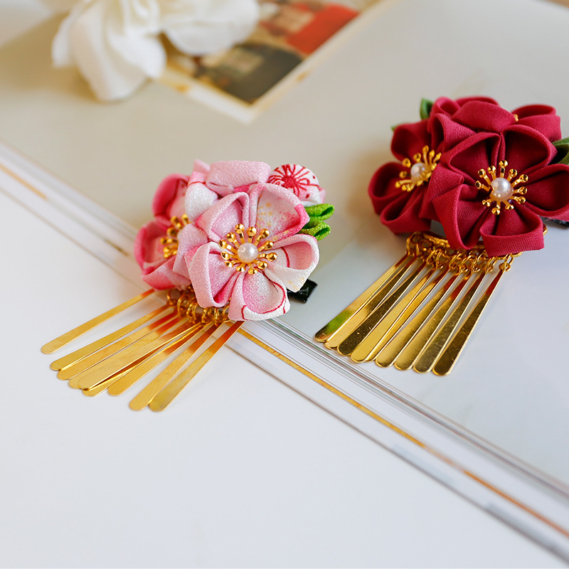 Women'S Kimono Accessories - Traditional Japanese Kimono Hair Clip Hanfu