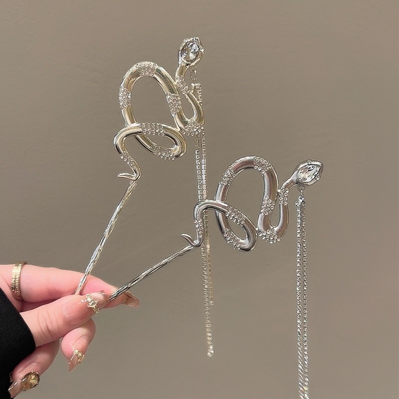 Women'S Accessories Designer - 1pc Snake Hair Sticks Tone Serpent