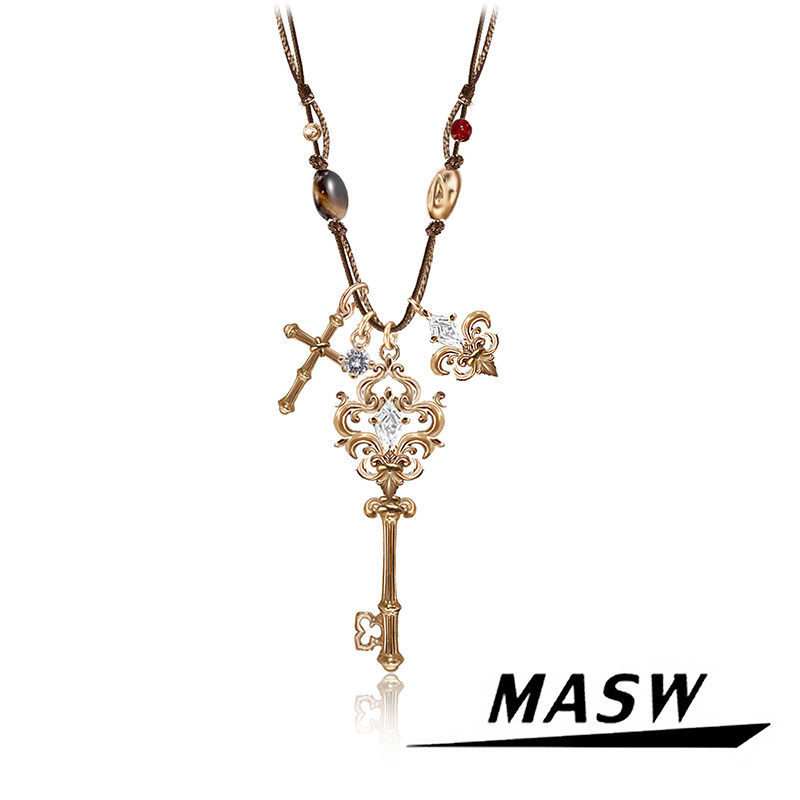 Women'S Accessories Trends 2026 - MASW Original Design Vintage Temperament Key