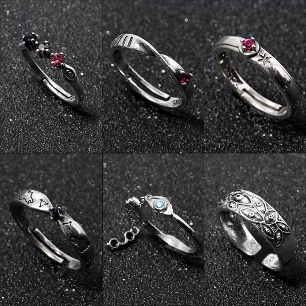 Anime JJK Rings Yuta Okkotsu C - Women Accessories Gift Set 评论和价格