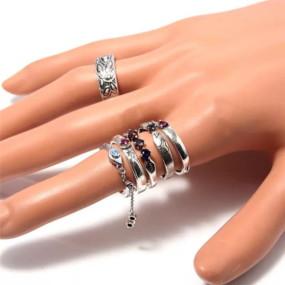 Anime JJK Rings Yuta Okkotsu C - Women Accessories Gift Set 评论和价格