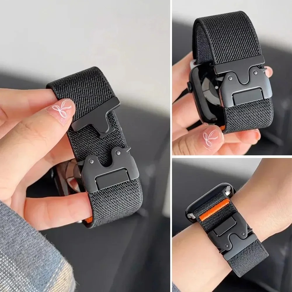 Elastic Nylon Parachute Buckle - Women Accessories Website 评论和价格