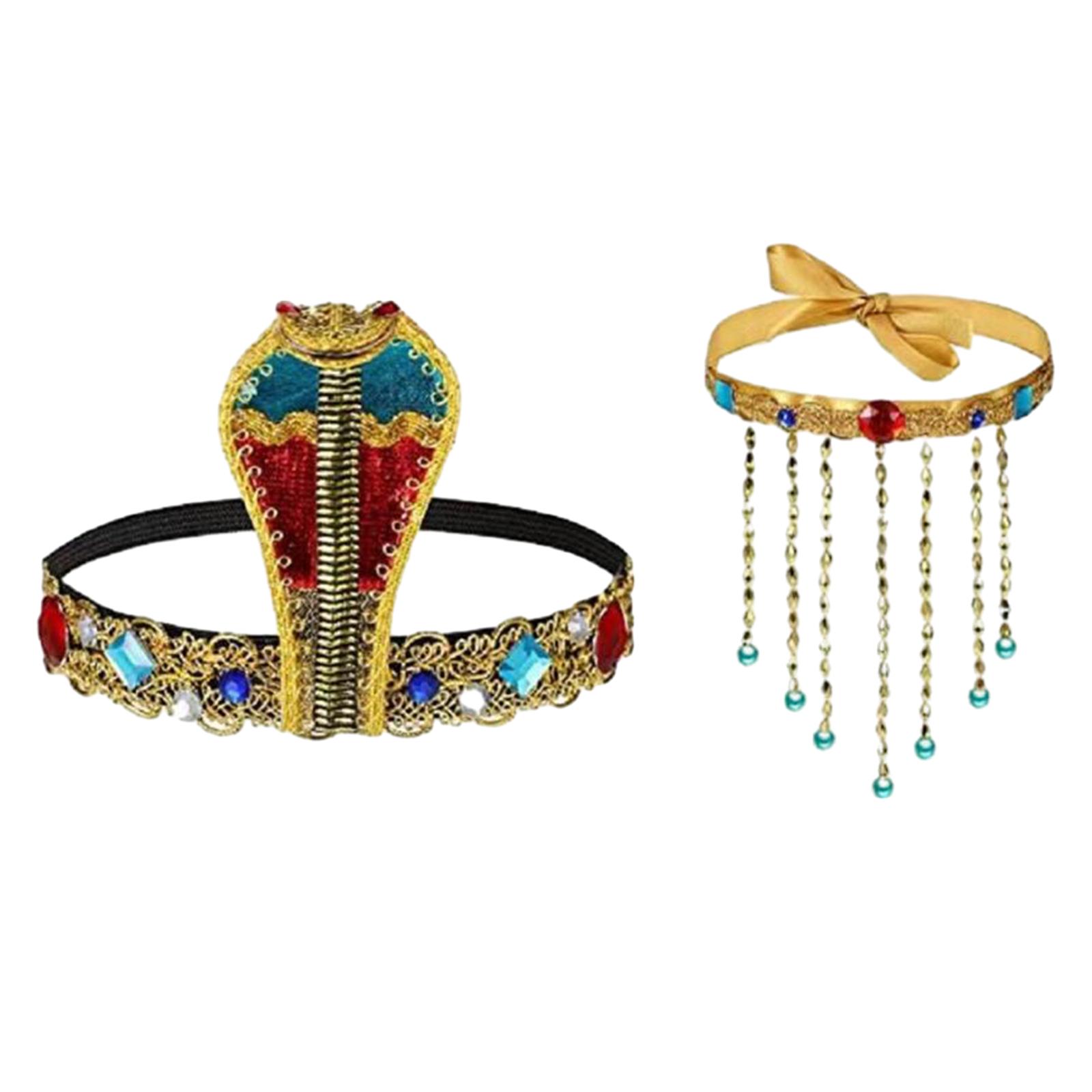 2 Pieces Egyptian Costume Acce - Women'S Egyptian Accessories 评论和价格