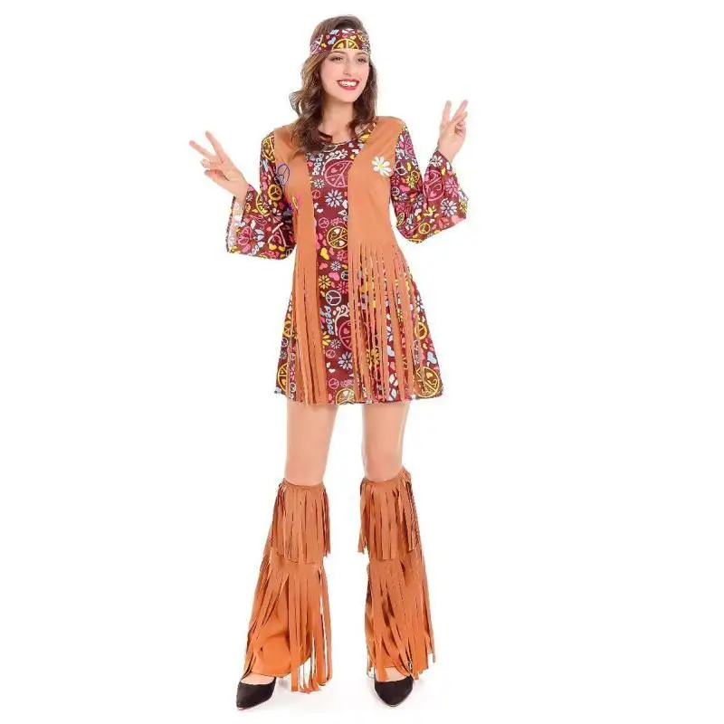 Women 60s 70s Vintage Hippie D - Women'S Accessories In The 60S 评论和价格
