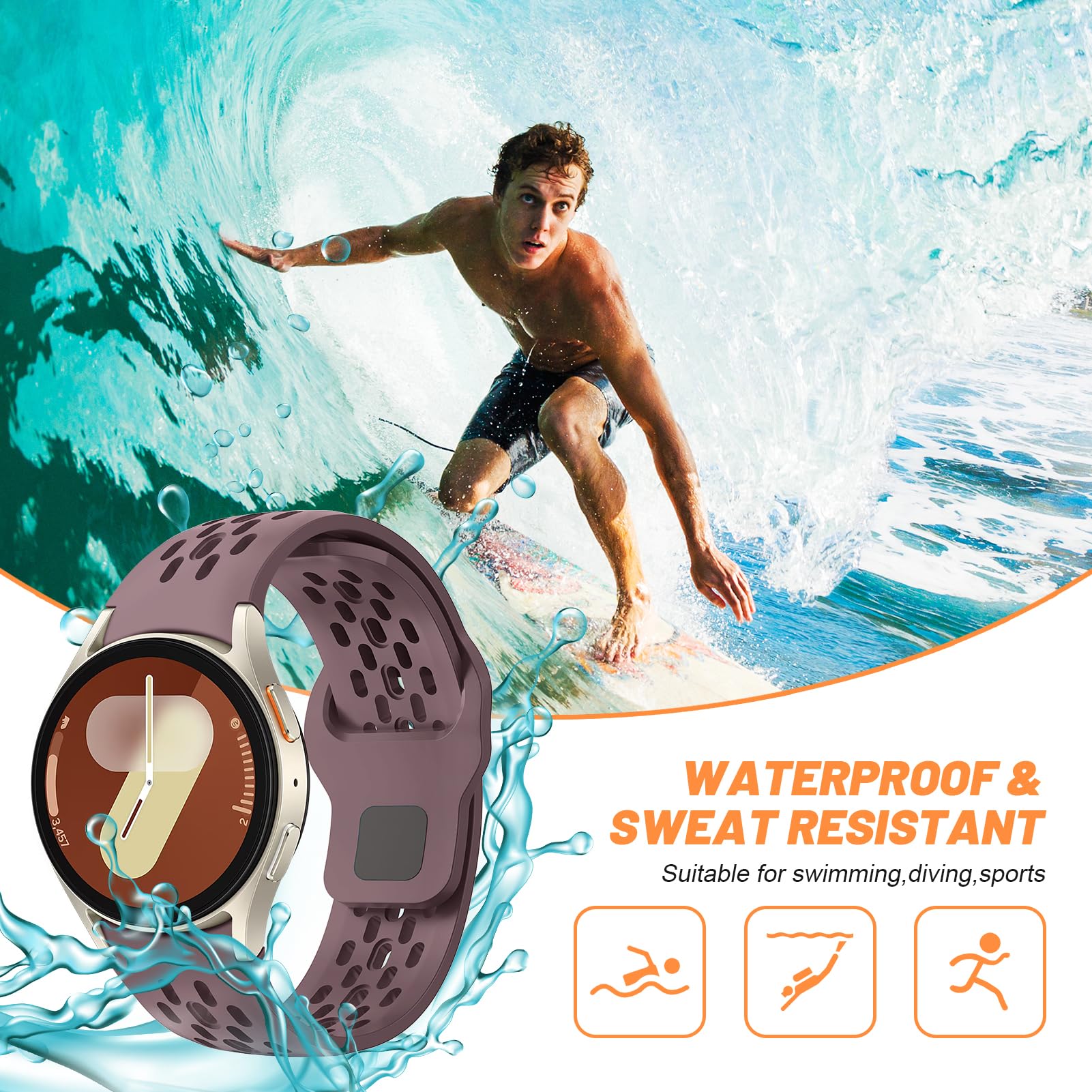 Strap for Samsung Galaxy Watch - Women Accessories Website 评论和价格