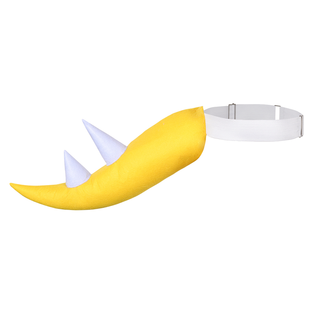 Bowser Jr Cosplay Yellow Tail  - Women'S Yellow Accessories 评论和价格