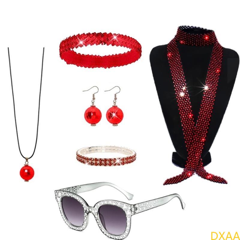 DXAA 60s 70s 80s Disco Accesso - Women'S Accessories In The 60S 评论和价格