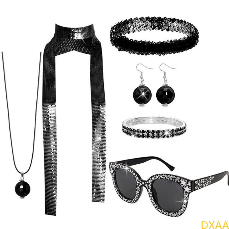 DXAA 60s 70s 80s Disco Accesso - Women'S Accessories In The 60S 评论和价格