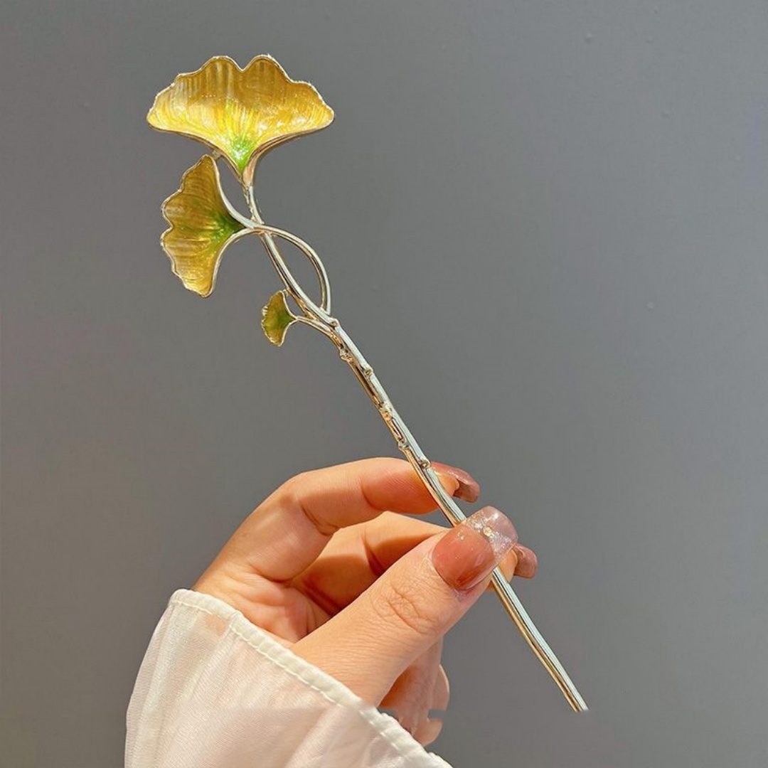 New Chinese-Style Ginkgo Leaf  - Women'S Accessories Designer 评论和价格
