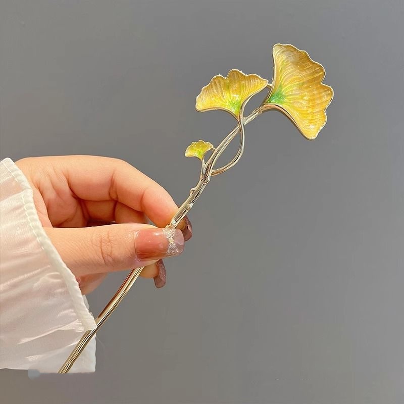 New Chinese-Style Ginkgo Leaf  - Women'S Accessories Designer 评论和价格