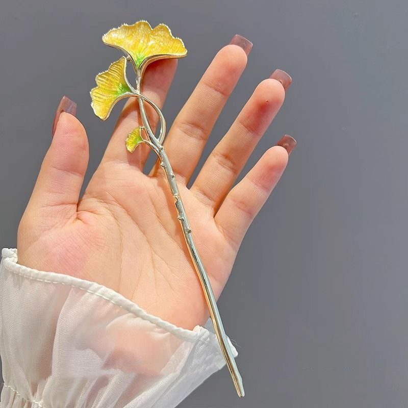 New Chinese-Style Ginkgo Leaf  - Women'S Accessories Designer 评论和价格