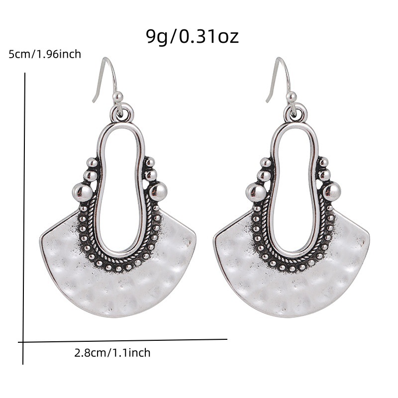 Hollow fan-shaped alloy pendan - Women'S Accessories Manufacturers 评论和价格