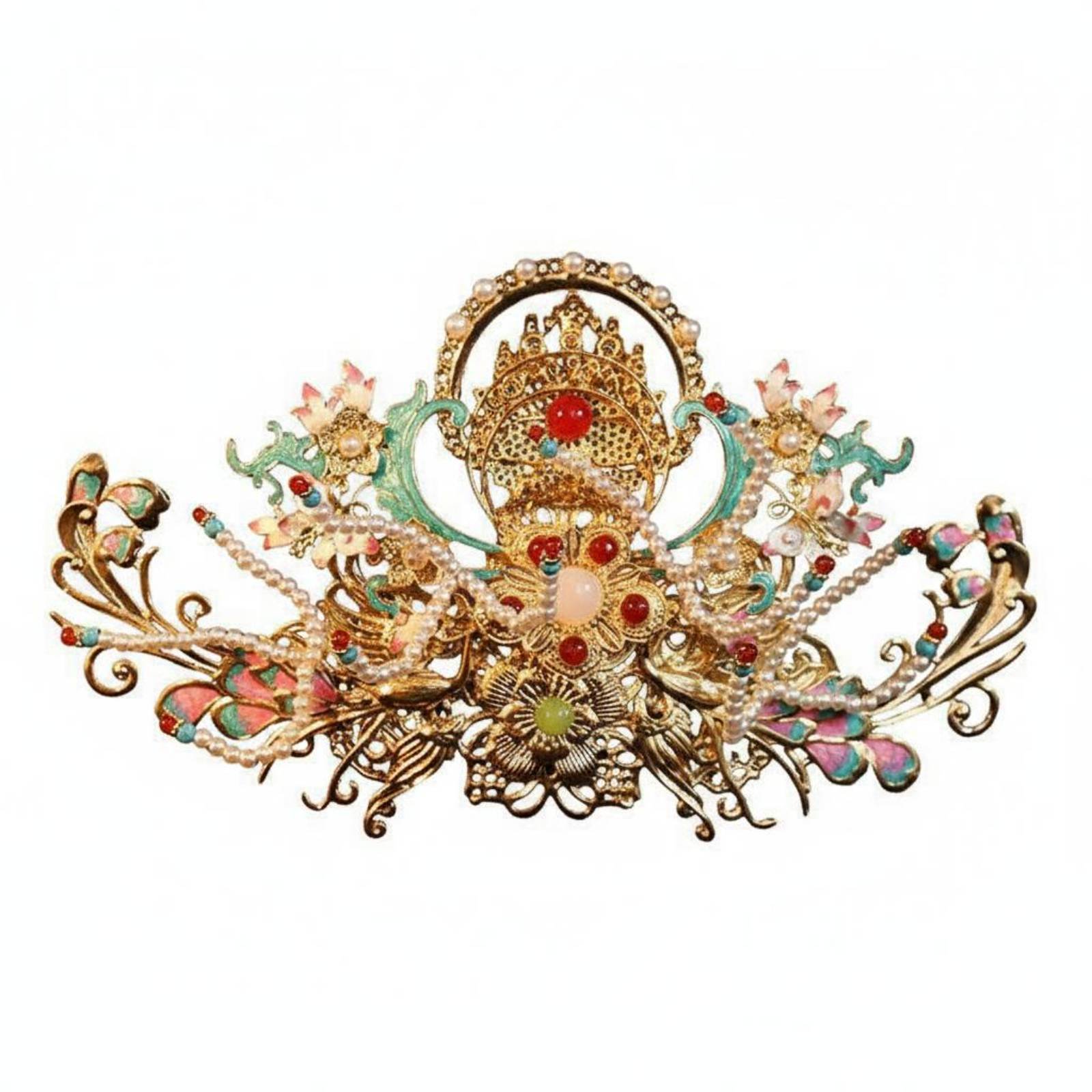 Traditional Chinese Hair Crown - Women'S Accessories Designer 评论和价格