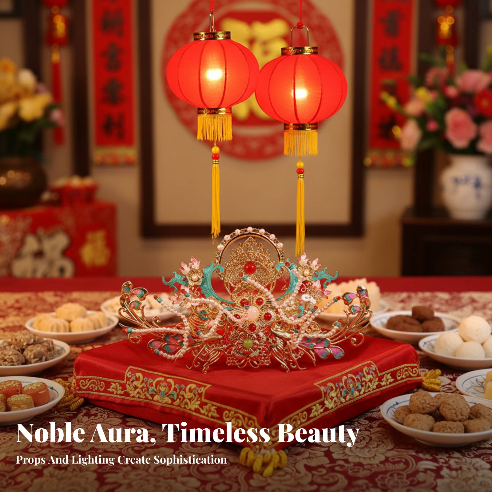 Traditional Chinese Hair Crown - Women'S Accessories Designer 评论和价格