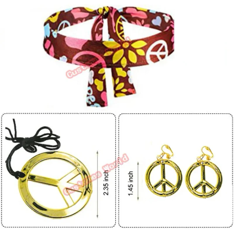 2026 Peace Love Women Party 60 - Women'S Accessories In The 60S 评论和价格