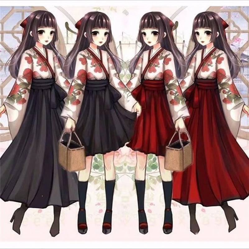 Kimono Sakura Girl Japanese St - Women'S Kimono Accessories 评论和价格