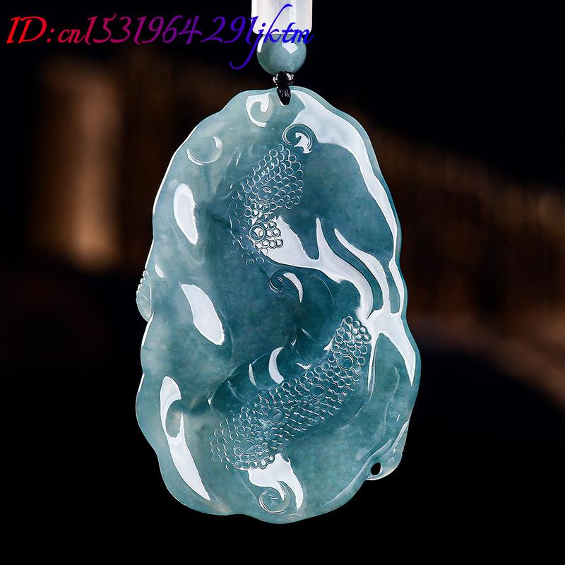 Natural Burmese Jadeite Dragon - Women'S Accessories Designer 评论和价格