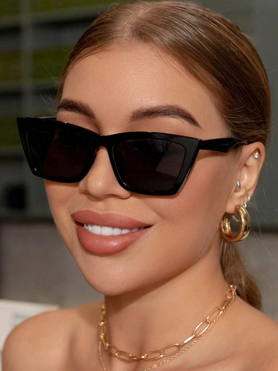 Vintage Cat-Eye Plastic Frame  - Women'S Accessories Designer 评论和价格