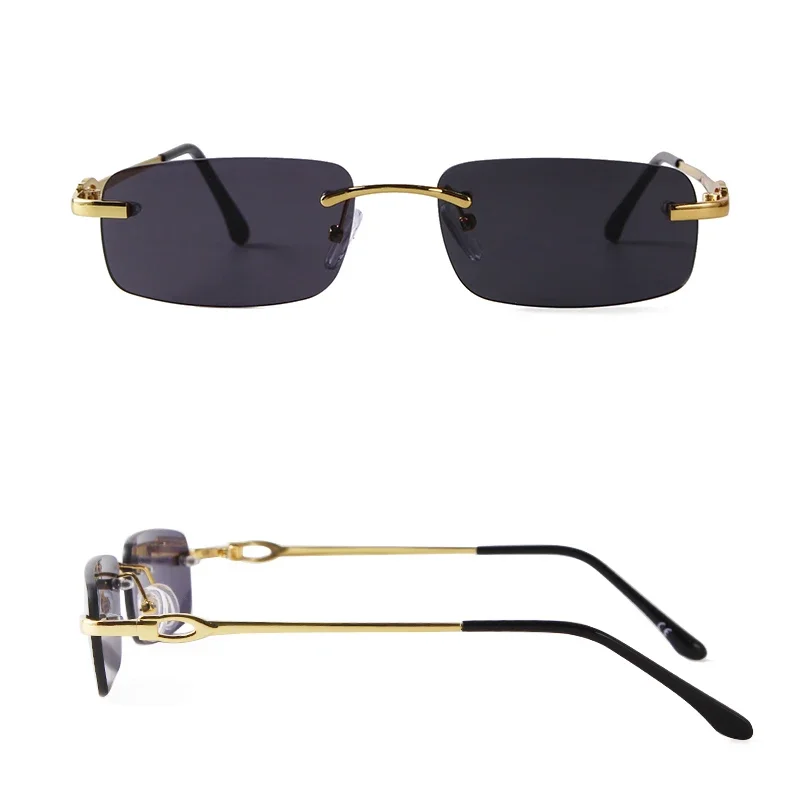 ZXIAC Simple Rimless Square Su - Women Accessories Shop Design 评论和价格