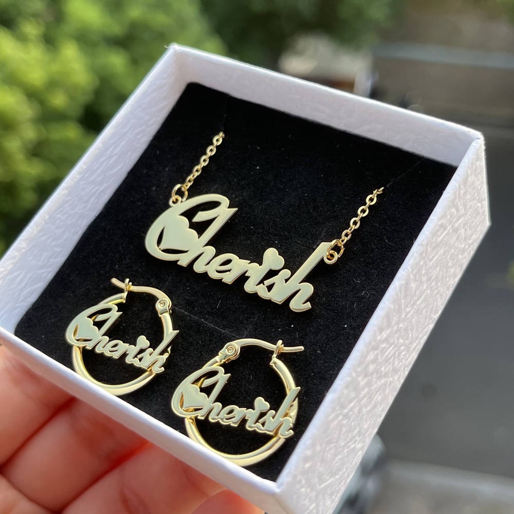 DUOYING Custom Earring Jewelry - Women Accessories Gift Set 评论和价格