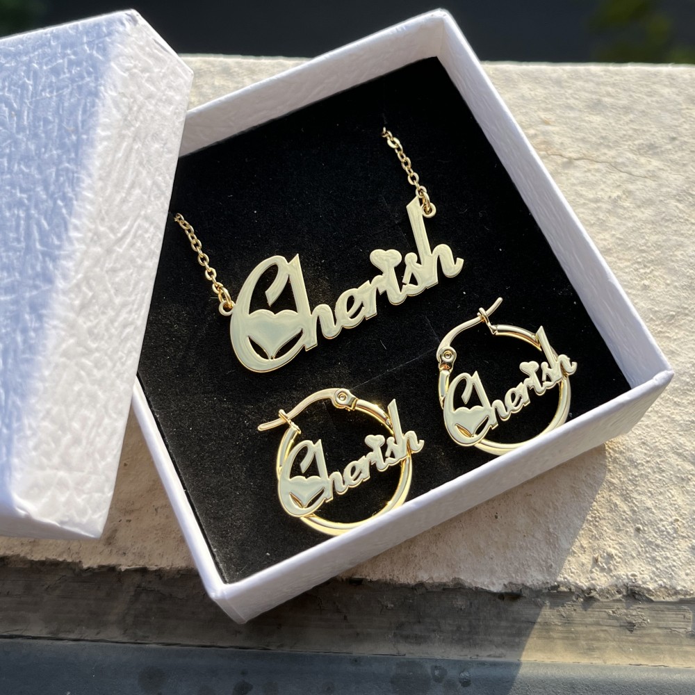 DUOYING Custom Earring Jewelry - Women Accessories Gift Set 评论和价格