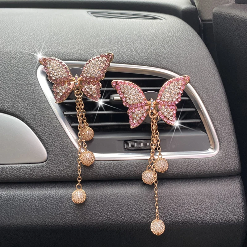 Butterfly Car Air Vent Clip Ai - Women Accessories Outlet 评论和价格