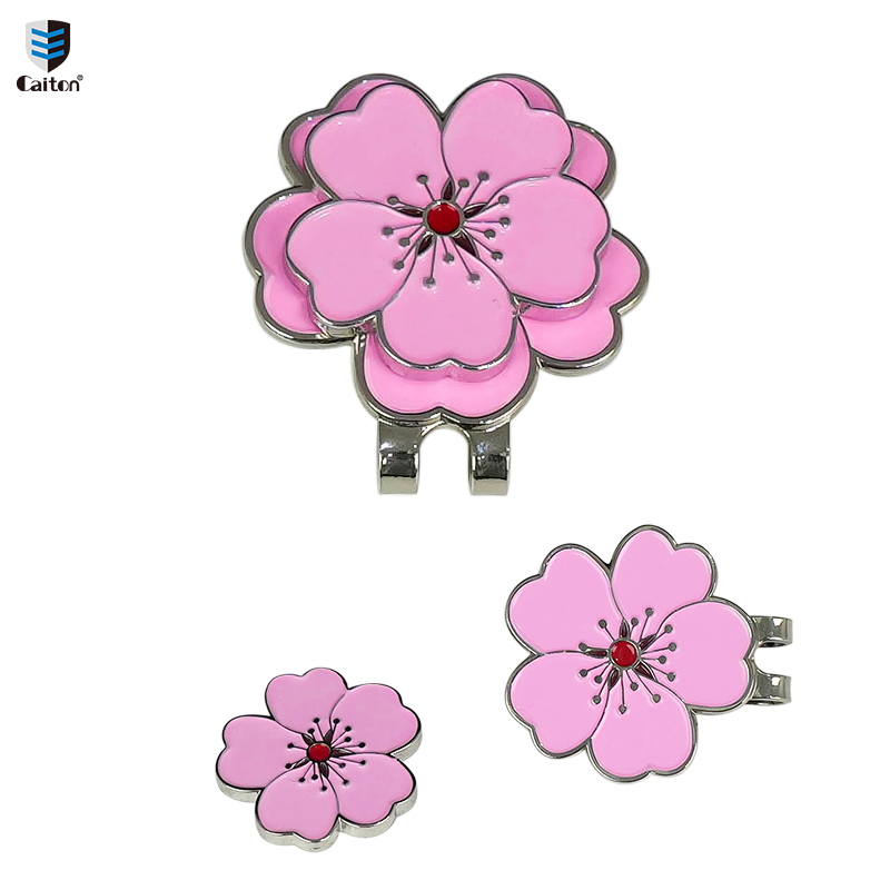 Caiton Rose Golf Hat Clip Magn - Women'S Golf Accessories 评论和价格
