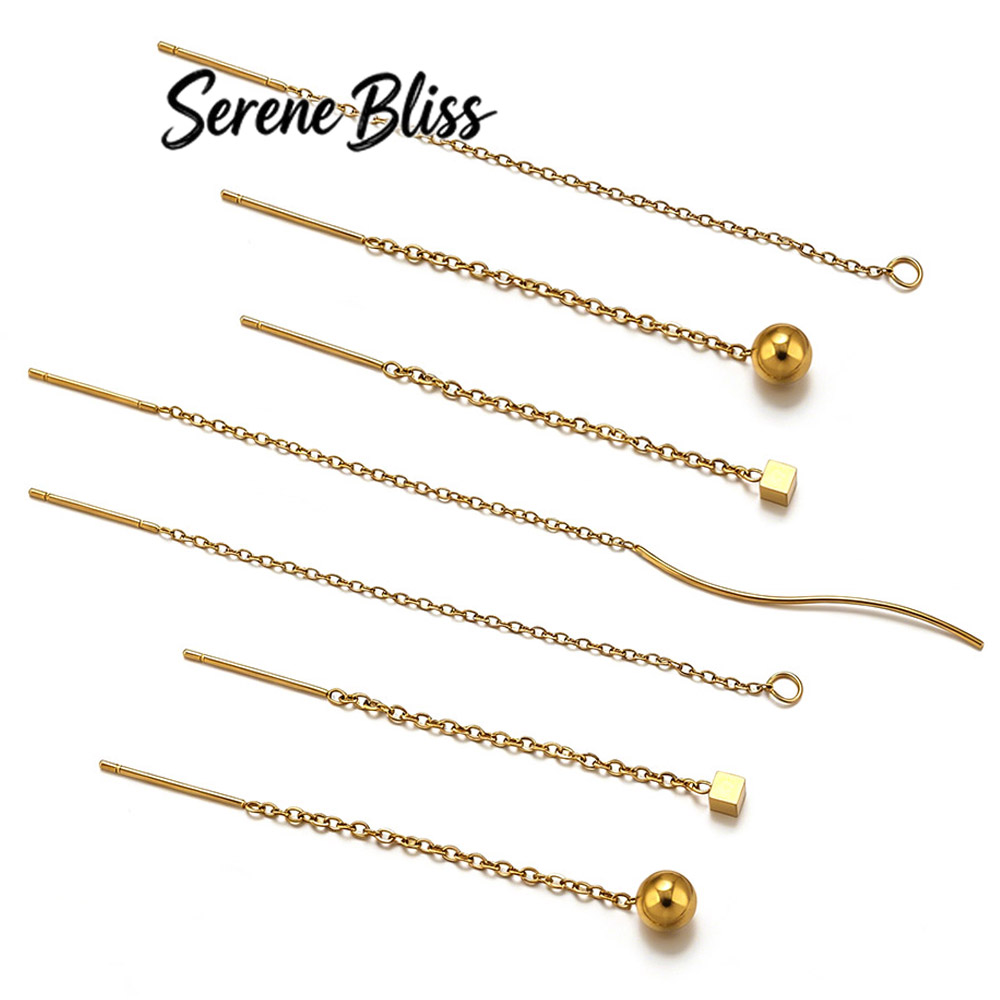 10pcs Stainless Steel Long Ear - Women Accessories Gift Set 评论和价格