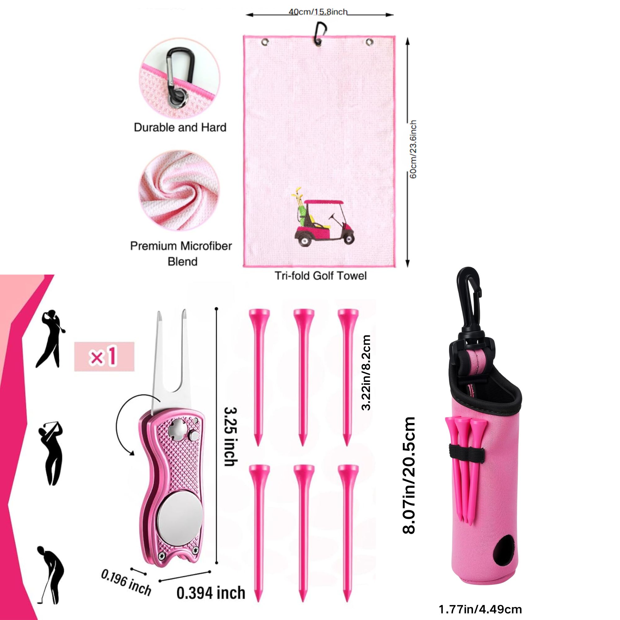 10 Pcs Golf Accessories Kit, I - Women'S Golf Accessories 评论和价格
