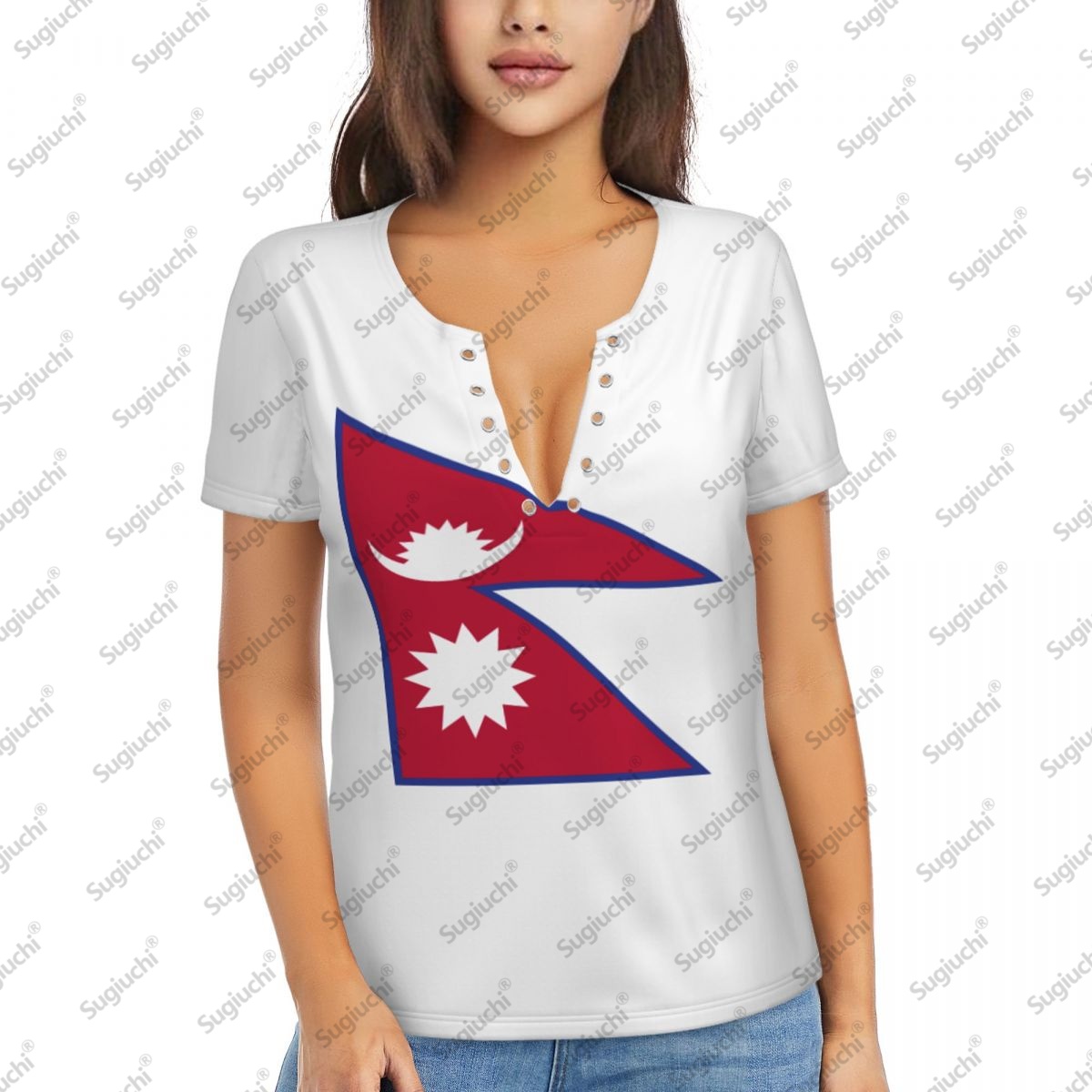 2025 Nepal Flag Sexy Deep V Ne - Women Accessories Nepal 评论和价格