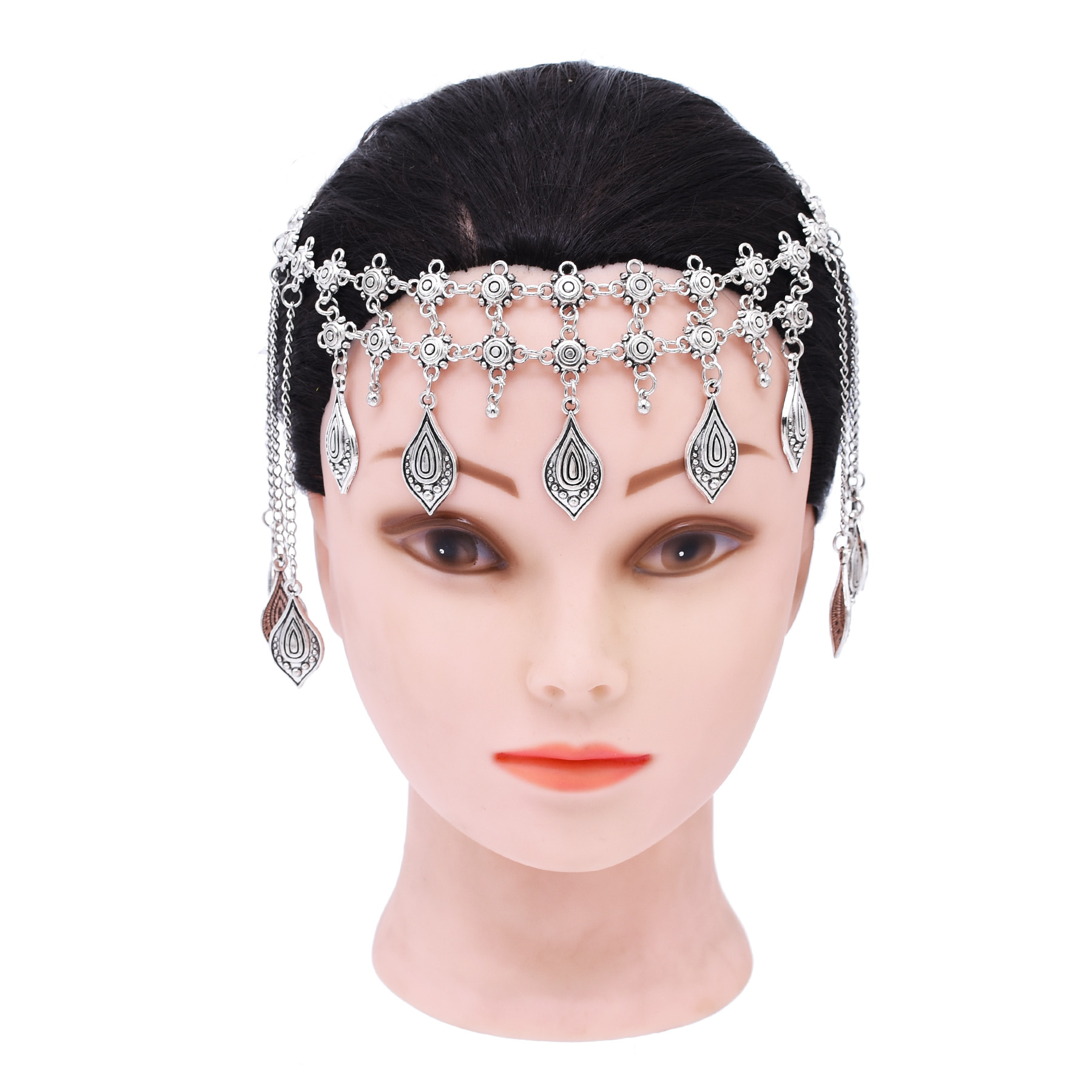 Vintage Silvery Alloy Long Cha - Women Accessories Nepal 评论和价格