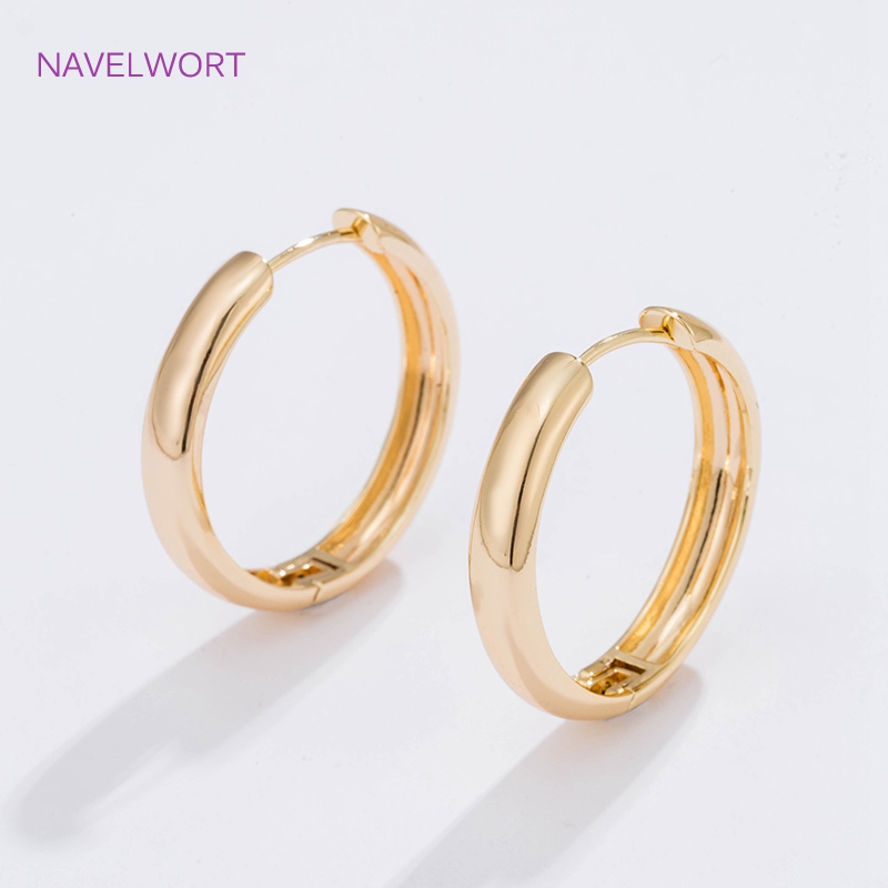 6 Sizes Gold Plated Circle Hoo - Women Accessories Gift Set 评论和价格