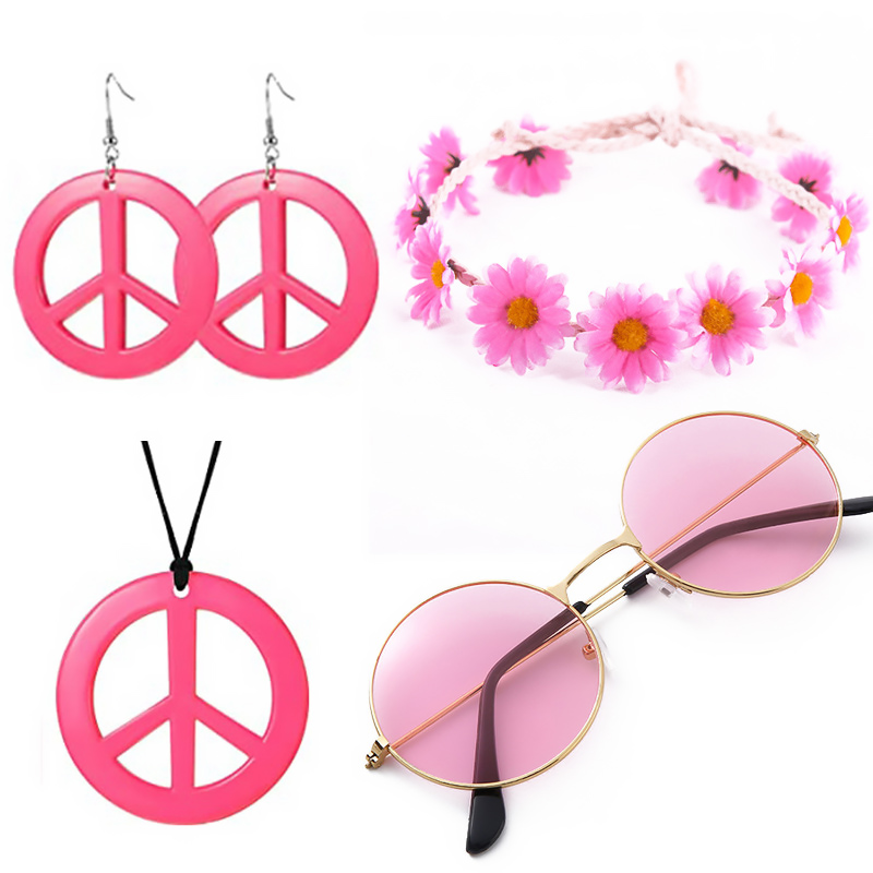 60s 70s Costume for Women Disc - Women'S Accessories In The 60S 评论和价格