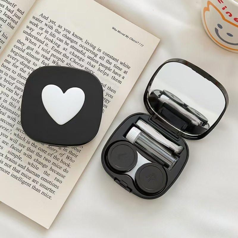 Heart Contact Lens Case with M - Women Accessories List 评论和价格