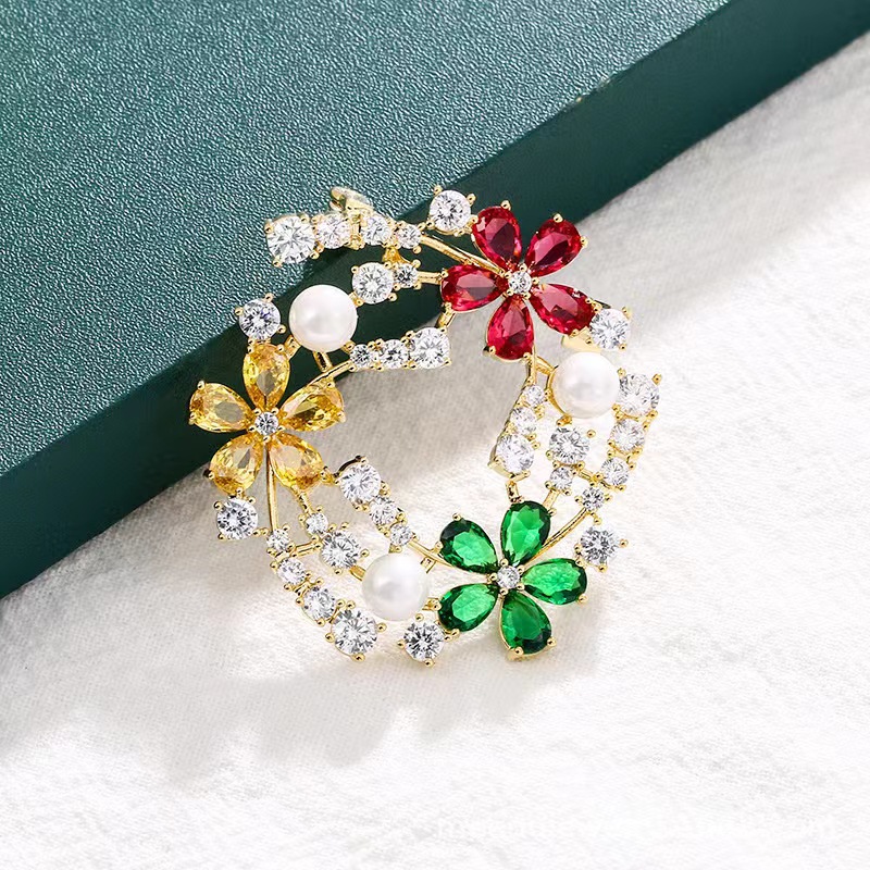 Popular zircon brooch design b - Women'S Accessories Manufacturers 评论和价格