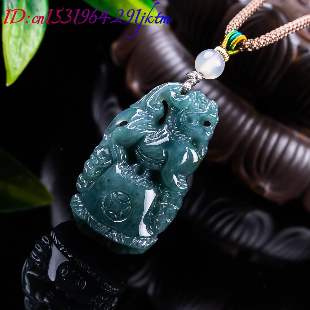 Burmese Jadeite Pixiu Pendant  - Women'S Accessories Designer 评论和价格