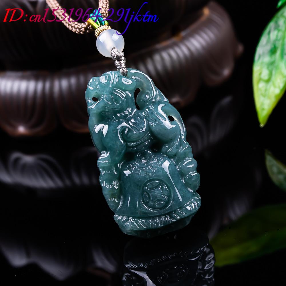 Burmese Jadeite Pixiu Pendant  - Women'S Accessories Designer 评论和价格
