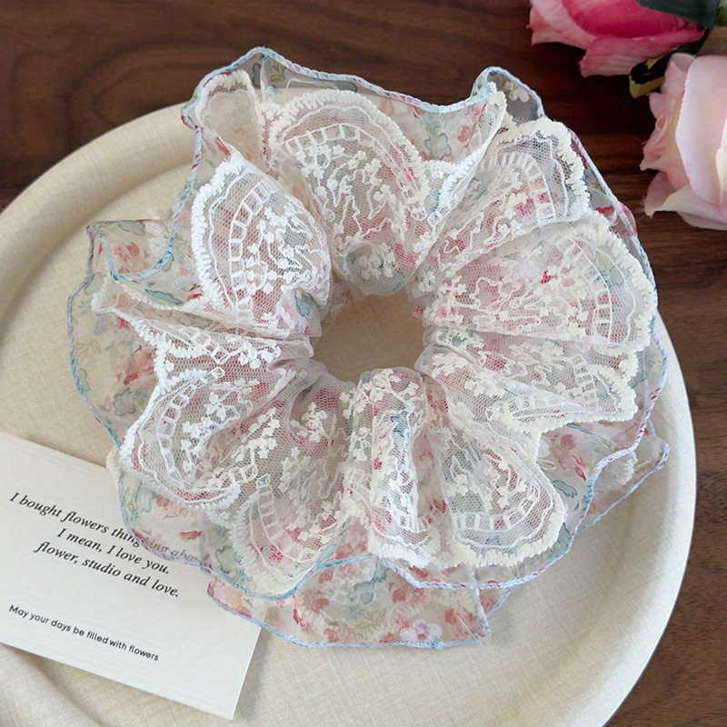 Pink and Green Floral Lace Tri - Women Accessories Shop Design 评论和价格