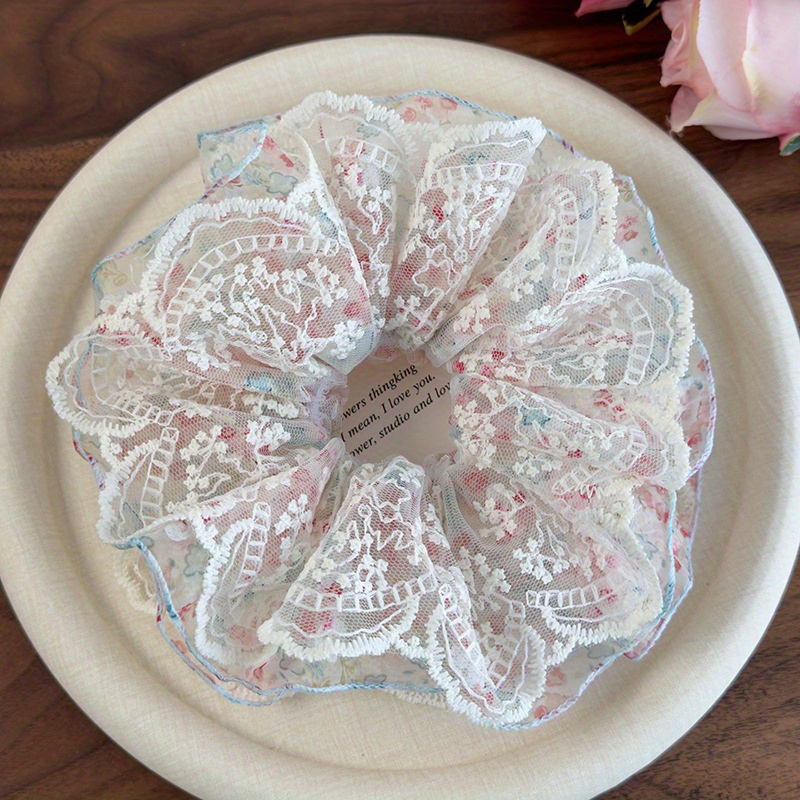 Pink and Green Floral Lace Tri - Women Accessories Shop Design 评论和价格