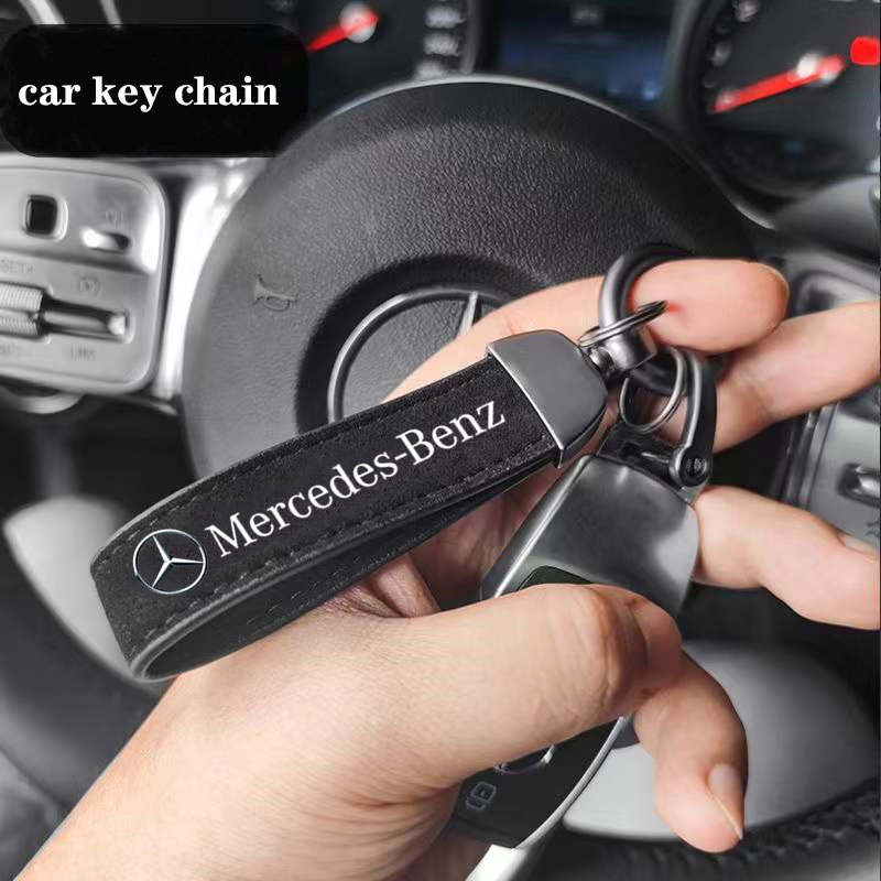 Suede Leather Man Keyring Key  - Women Accessories Outlet 评论和价格