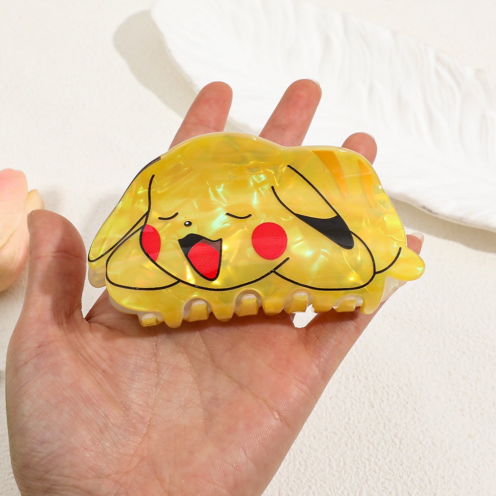 Cartoon Pokemon Pikachu Grab C - Women'S Yellow Accessories 评论和价格