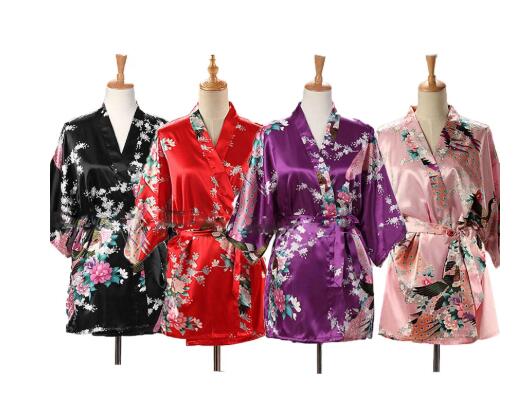 Lace Up Woman Peacock Print Ja - Women'S Kimono Accessories 评论和价格